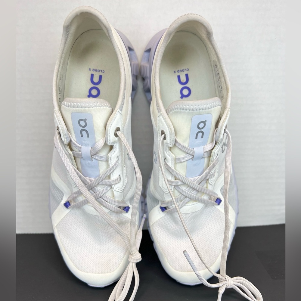 On Cloud X 3AD Womens Sz 9 3WD30301375 Undyed/Nimbus Superb Clean No Box - Picture 12 of 16